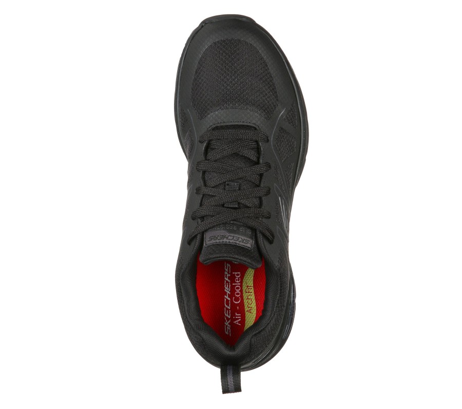 SKECHERS Work: Arch Fit Sr - Axtell Black Work & Safety