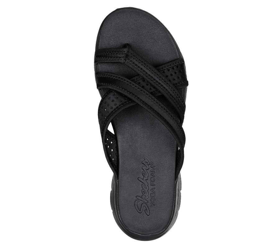 SKECHERS Flex Appeal 2.5 - Must Have Black Sandals