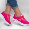 SKECHERS Skechers Arch Fit - Infinity Cool Hot Pink / Multi Lace Up