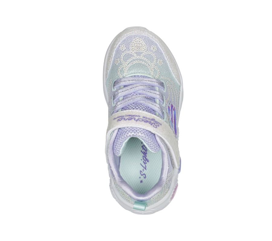 SKECHERS Princess Wishes Lavender / Multi Light-Up