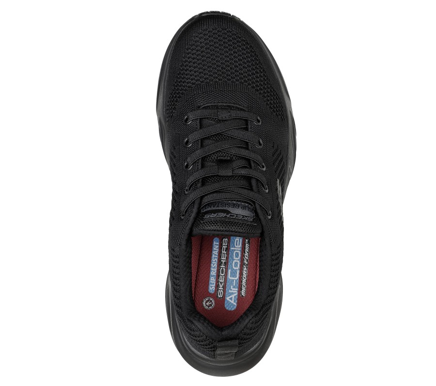 SKECHERS Work: Stamina Airy Sr Black Work & Safety