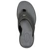 SKECHERS Relaxed Fit: Delmont Sd - Almedo Black / Gray Sandals