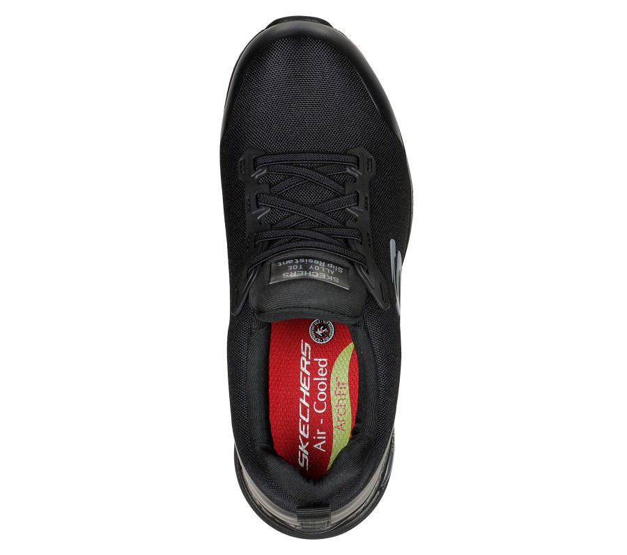 SKECHERS Skechers Work: Arch Fit Sr - Evzan Black Work & Safety