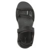 SKECHERS Go Walk Arch Fit Sandal Black / Charcoal Sandals