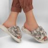 SKECHERS Skechers Go Lounge: Arch Fit Lounge - Furrreal Off White Slippers