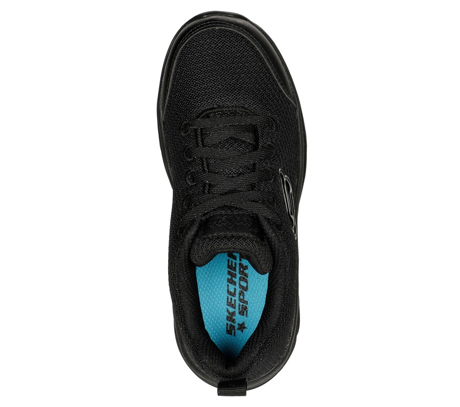 SKECHERS Dreamy Dancer - Simply Bold Black Lace Up