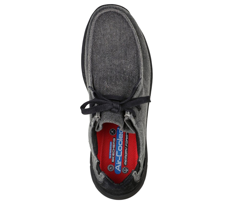 SKECHERS Work: Otsego - Onerous Alloy Toe Black Work & Safety