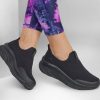 SKECHERS Relaxed Fit: D'Lux Walker - Quick Upgrade Black Slip-Ons