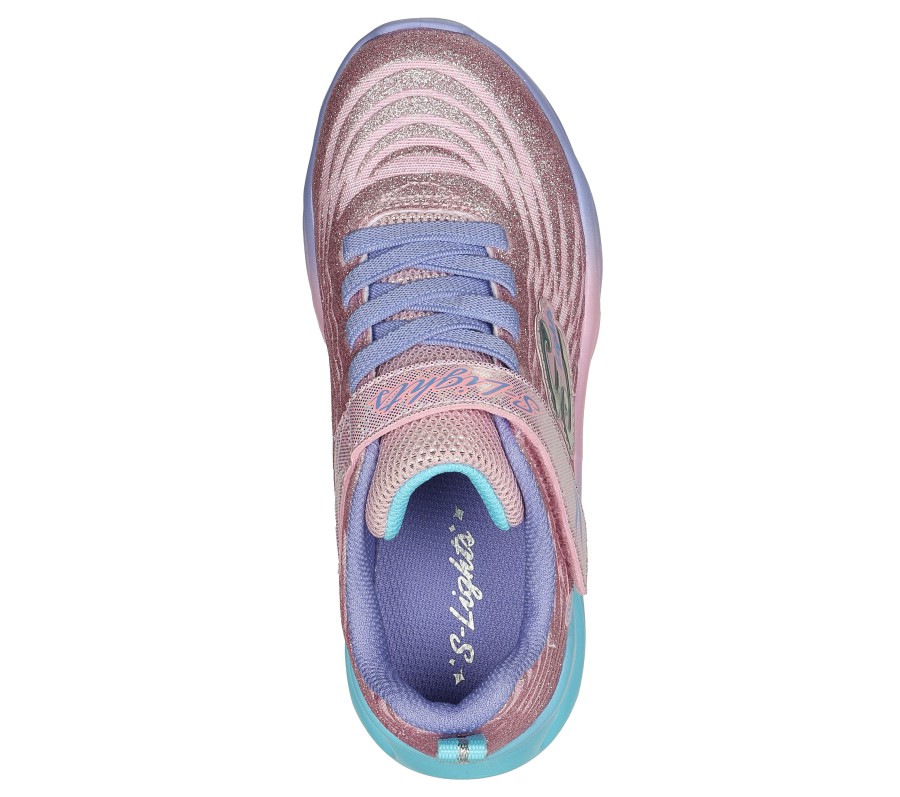 SKECHERS S Lights: Twisty Brights - Color Radiant Pink / Multi Light-Up