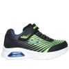 SKECHERS Microspec Max Ii Black / Lime Athletic Sneakers