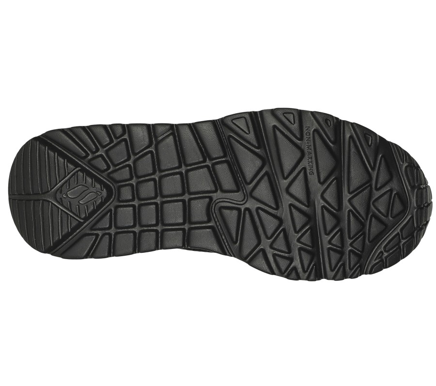 SKECHERS Uno Lite - Worlo Black Casual Sneakers