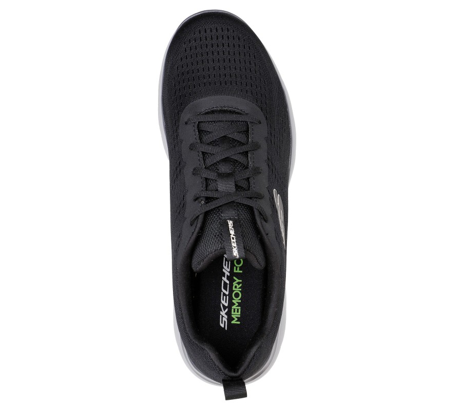 SKECHERS Summits - Torre Black / Charcoal Athletic Sneakers