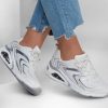 SKECHERS Tres-Air Uno - Vision-Airy White / Silver Lace Up