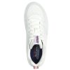 SKECHERS Sport Court 92 - Illustrious White / Navy Lace Up