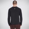 SKECHERS Skech-Sweats Utility Long Sleeve Black Tops