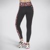 SKECHERS Dvf: Go Sculpt Dvf Legging Black / Hot Pink Bottoms