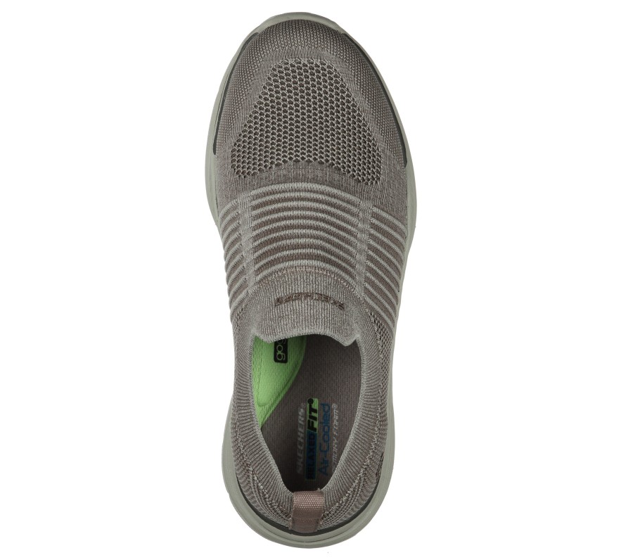 SKECHERS Relaxed Fit: Expected 2.0 - Hersch Light Brown Slip-Ons