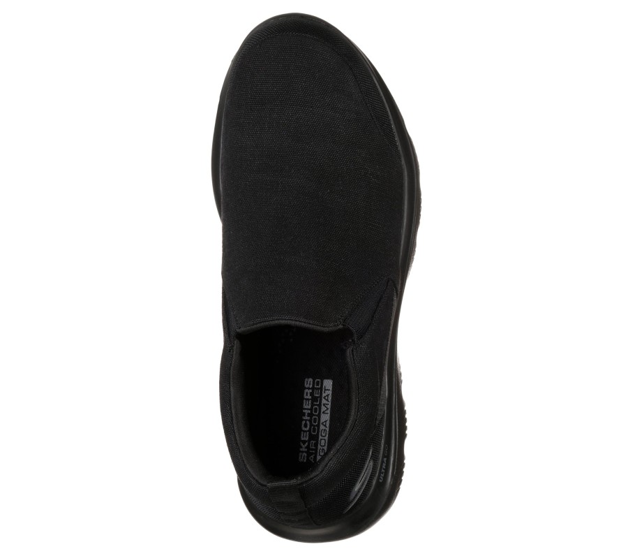 SKECHERS Go Walk Evolution Ultra - Ramble Black Slip-Ons