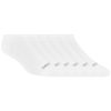 SKECHERS 6 Pack Color Liner Socks White Accessories