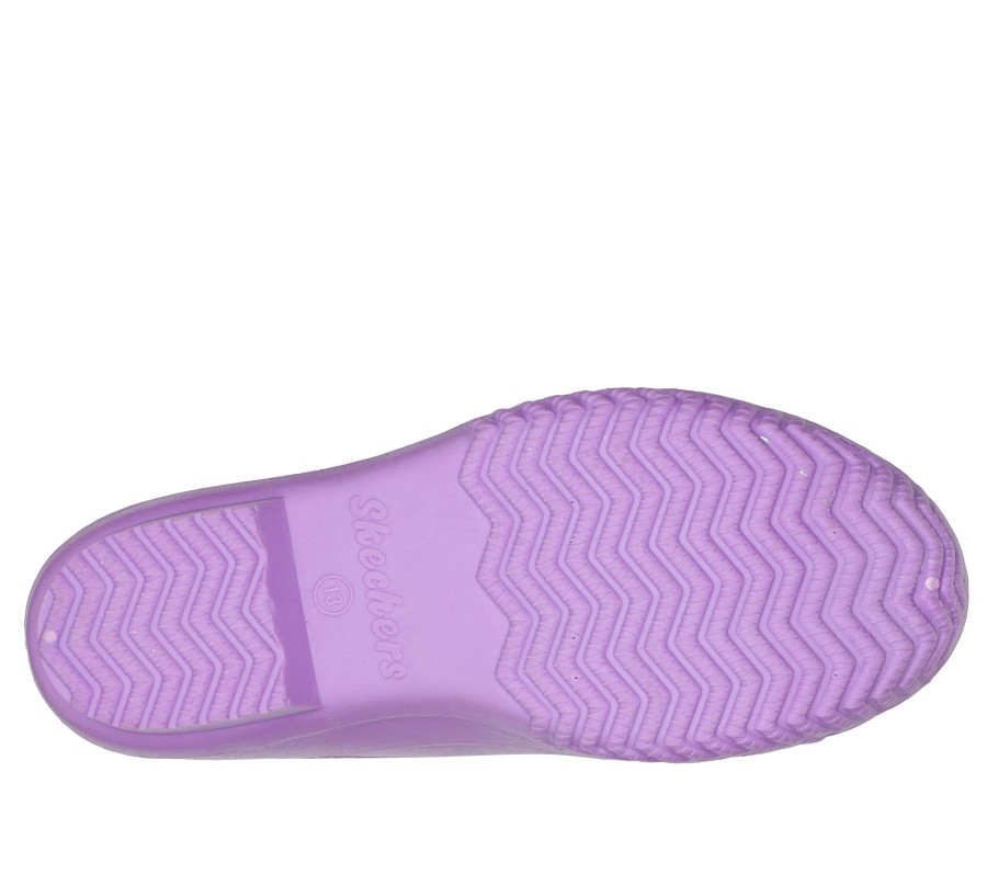 SKECHERS Puddle Pouncers - Aqua Splashers Lavender Lace Up