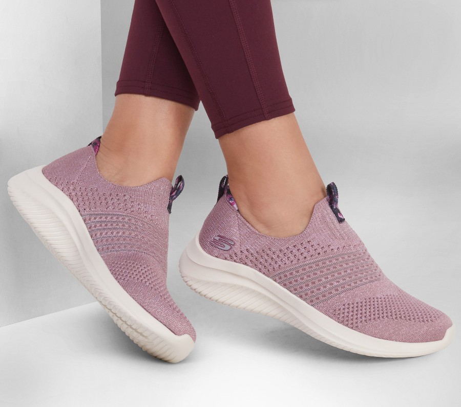 SKECHERS Ultra Flex 3.0 - Looks To Thrill Mauve Slip-Ons