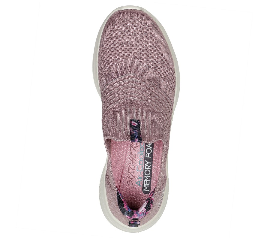 SKECHERS Ultra Flex 3.0 - Looks To Thrill Mauve Slip-Ons