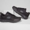 SKECHERS Work Relaxed Fit: Dynaair Sr Black Work & Safety