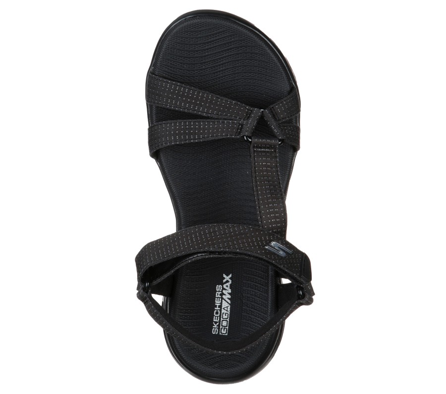 SKECHERS Skechers On The Go 600 - Brilliancy Black Sandals