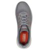 SKECHERS Skechers Go Walk Flex - Quota Gray / Orange Athletic Sneakers