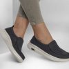 SKECHERS Bobs Arch Fit Skipper - Sweet Getaway Black Slip-Ons