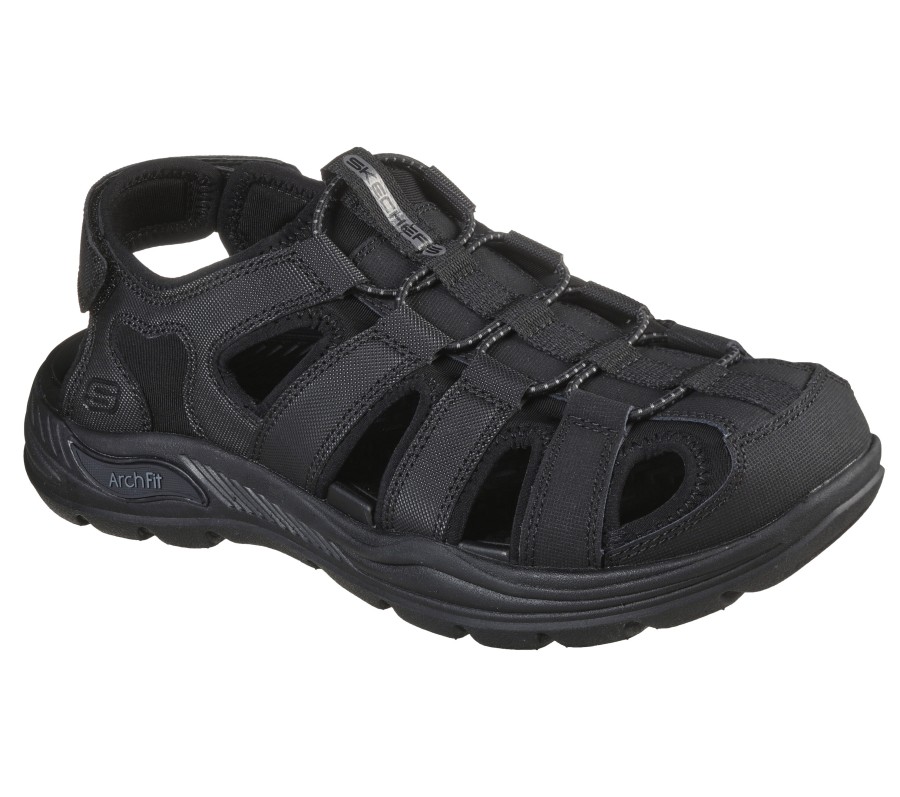 SKECHERS Arch Fit Motley Sd - Verlander Black Sandals