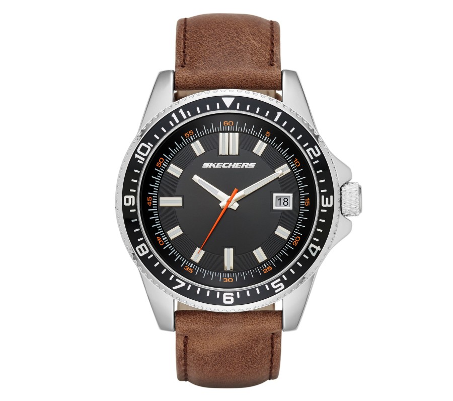 SKECHERS Longfellow Watch Brown Accessories