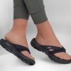 SKECHERS Go Walk 6 Sandal - Poise Black / Gray Sandals