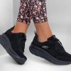 SKECHERS Relaxed Fit: D'Lux Walker - Pure Pleasure Black Lace Up