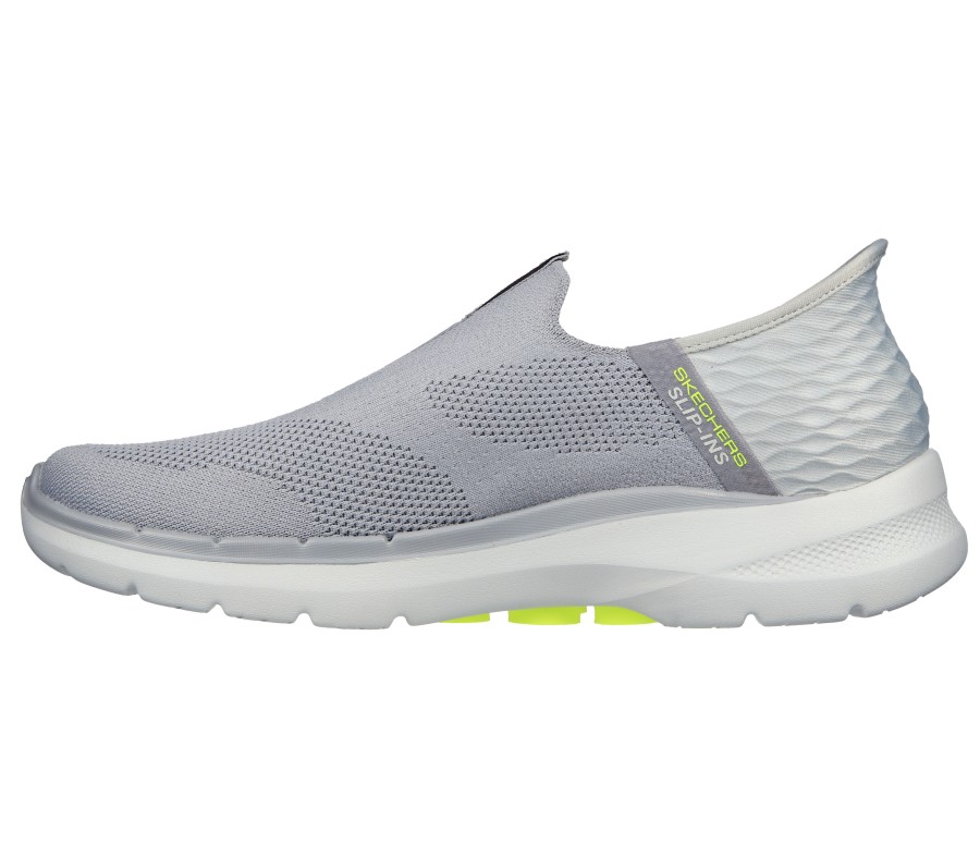 SKECHERS Skechers Slip-Ins: Go Walk 6 - Easy On Gray Slip-Ons