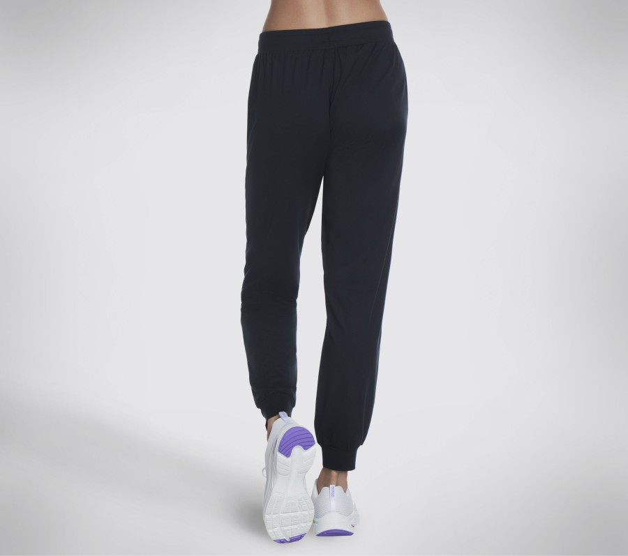 SKECHERS Go Dri Swift Jogger Black Bottoms