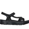 SKECHERS Go Walk Flex Sandal - Sublime Black Sandals