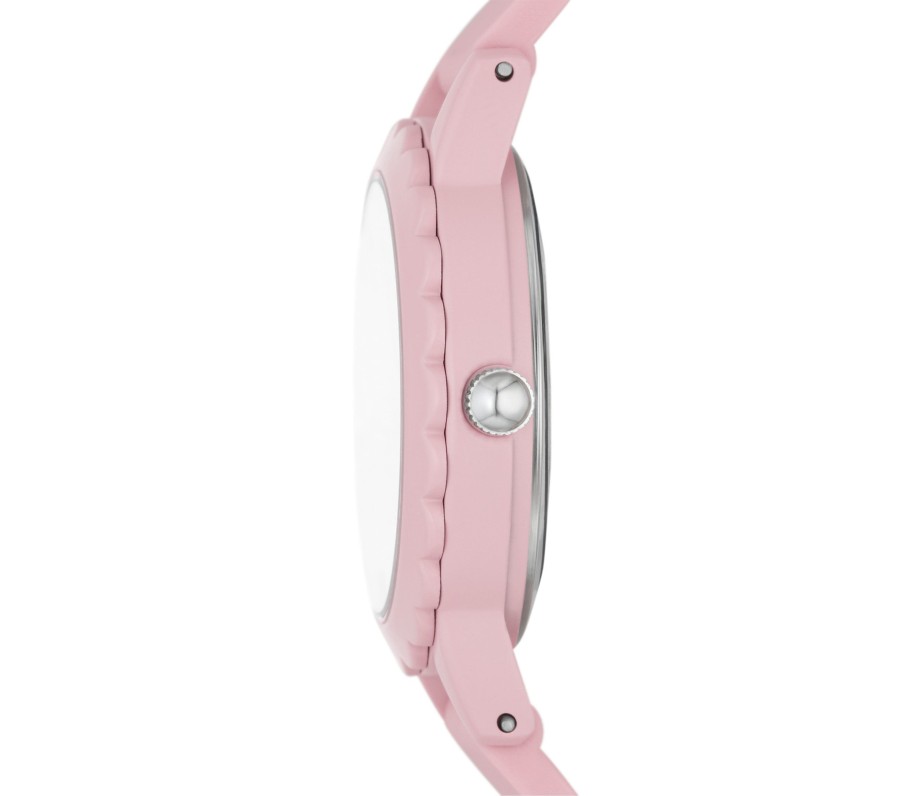 SKECHERS Scalloped Bezelwatch Pink Accessories