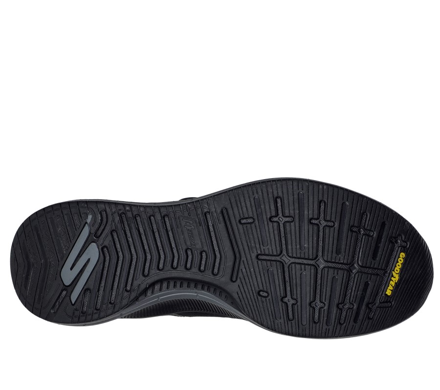 SKECHERS Twist Fit: Go Run Pulse - Twisted Black Athletic Sneakers