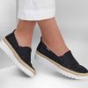 SKECHERS Bobs Flexpadrille Hi - Crisp Meadow Black Slip-Ons