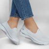 SKECHERS Skechers Go Walk Arch Fit - Imagined White / Light Pink Slip-Ons