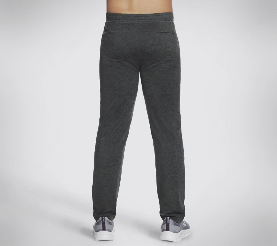 SKECHERS Skechers Apparel Ultra Go Tapered Pant Charcoal Bottoms