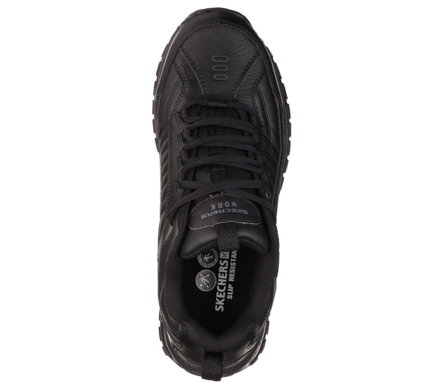 SKECHERS Work: Soft Stride - Galley Black Work & Safety