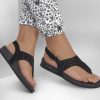 SKECHERS Arch Fit Meditation - Sophie Black Sandals