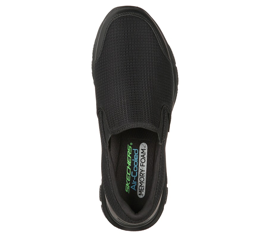 SKECHERS Flex Advantage 4.0 - Tuscan Black Slip-Ons