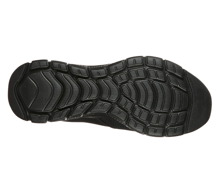 SKECHERS Flex Advantage 4.0 - Tuscan Black Slip-Ons