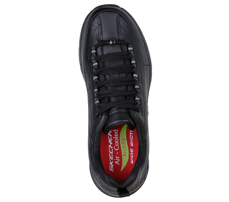 SKECHERS Work: Arch Fit Sr - Trickell Ii Black Work & Safety