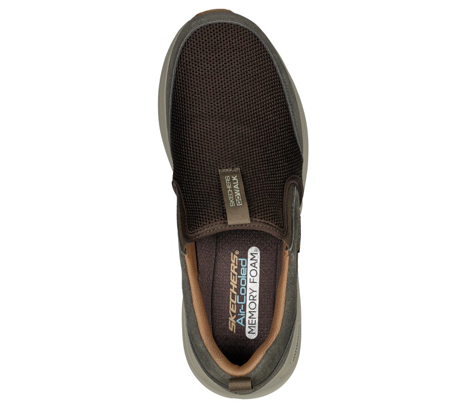 SKECHERS Go Walk Outdoor - Andes Brown Slip-Ons