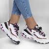 SKECHERS Dvf: D'Lites - Red Slip White / Black / Pink Lace Up