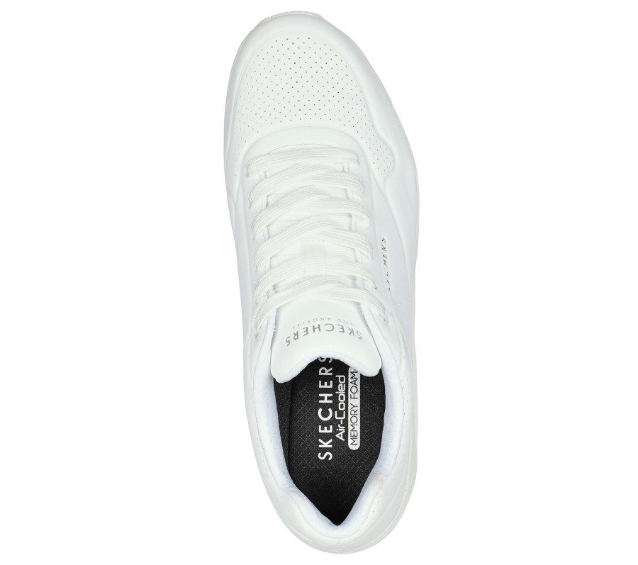 SKECHERS Uno - Stand On Air White Casual Sneakers